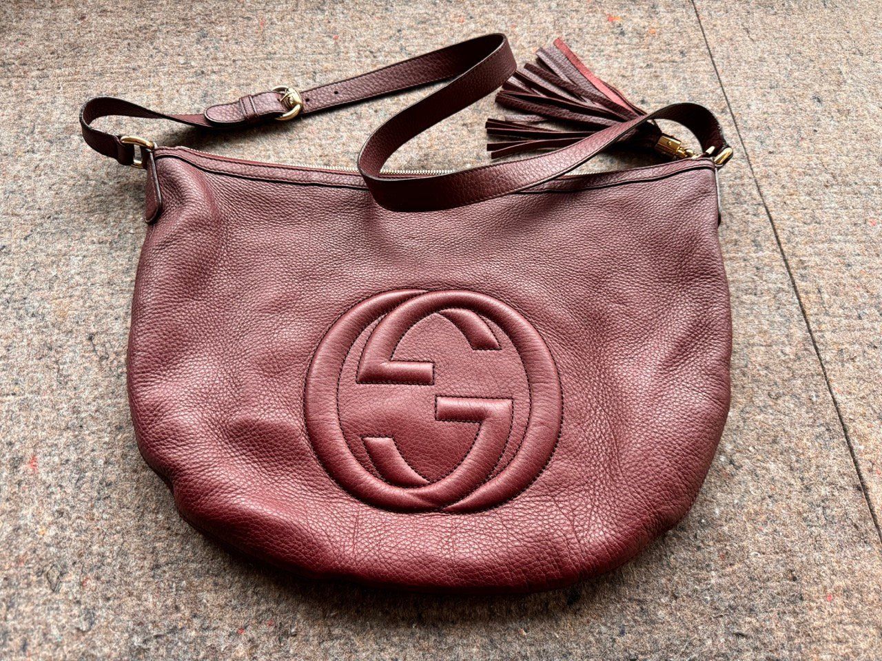 Gucci Borse da donna: GUCCI Soho interlocking Schultertasche rusty rose/mauve TOP – Nuovo (secondo la descrizione) da Zürich venduto da pj_pry_to