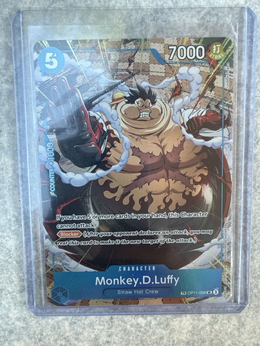 Cartoline: Monkey D. Luffy Treasure Rare – Nuovo (secondo la descrizione) da Winterthur venduto da bol_9cvx