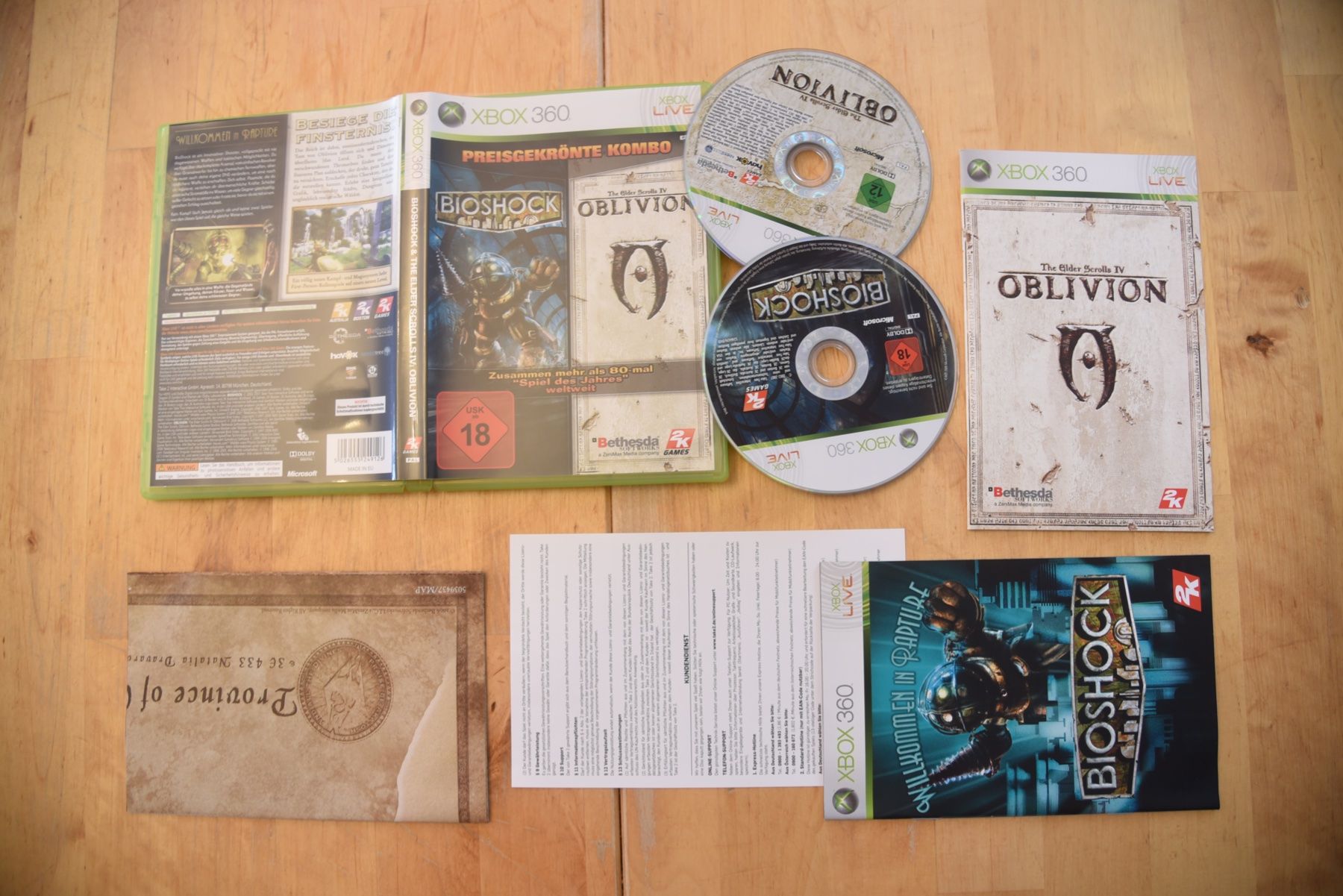 Giochi: Bioshock + Oblivion (CIB) – Usato da Frenkendorf venduto da gelbeZinnie