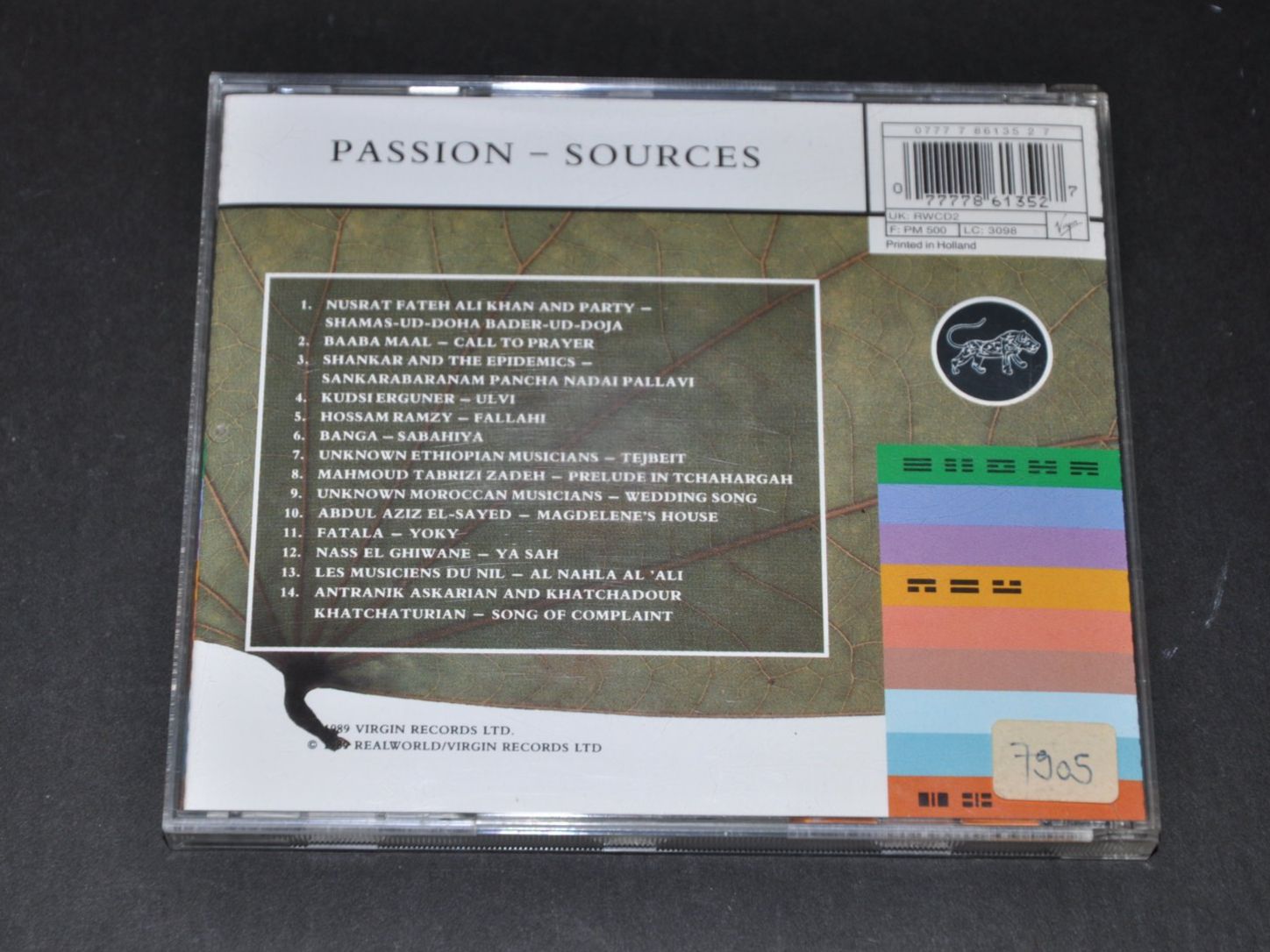 CDs: CD Passion - Sources - World Music Compilation – Gebraucht aus Boll von Theodora15 1