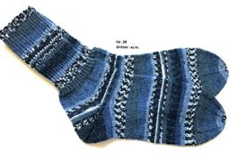 Socken handgestrickt   Gr.40/41   Nr.38