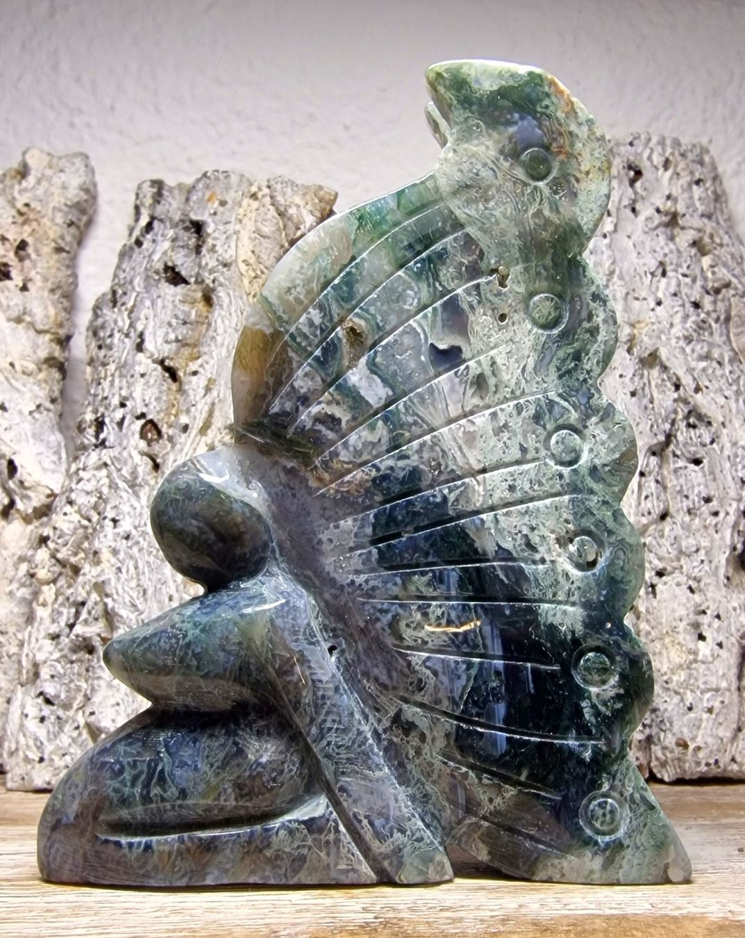 Mineralien & Heilsteine: Moosachat Fee 428g – Neu (gemäss Beschreibung) aus Matzingen von Shay_Crystalz 1