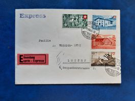 PP 1946, Satzbrief Express, gest. 1.VIII.46, repräsentativ