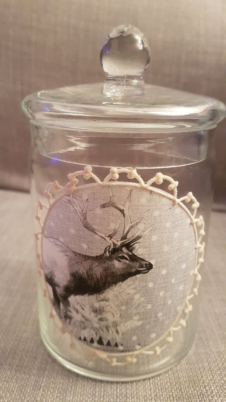 Bicchieri: Glas mit Deckel und Hirschmotiv – Nuovo (secondo la descrizione) da Oberengstringen venduto da Sheera7