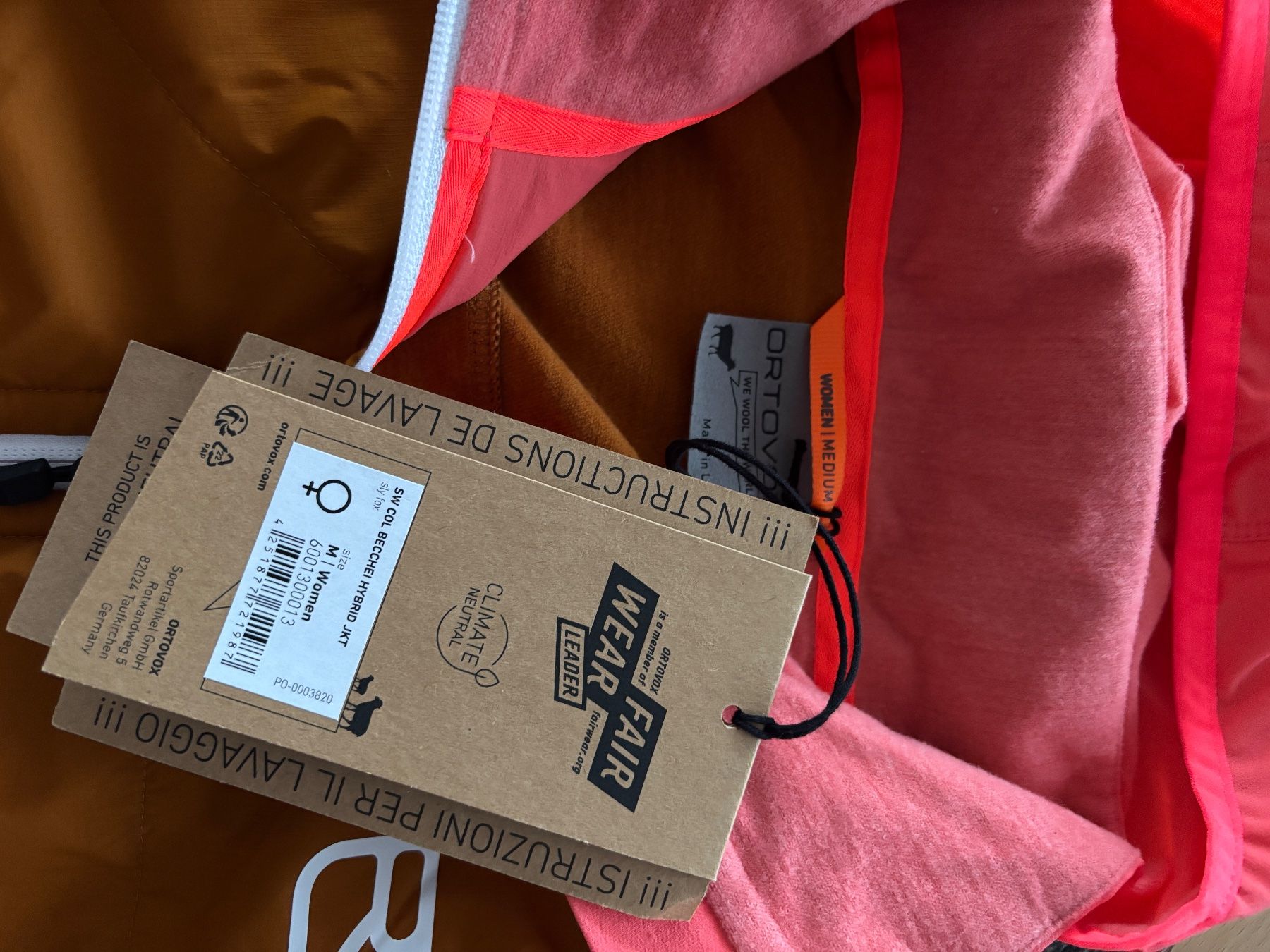 Ortovox Giacche: Ortovox Jacke Gr.M – Nuovo e nell'imballaggio originale da Hasliberg-Hohfluh venduto da Adbu13 1