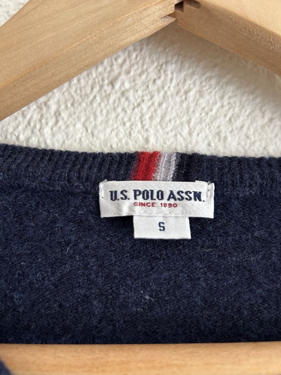 Maglioni & Felpe: Pull US Polo Assn. bleu marine taille S – Usato da Morges venduto da cat_6cm9 1