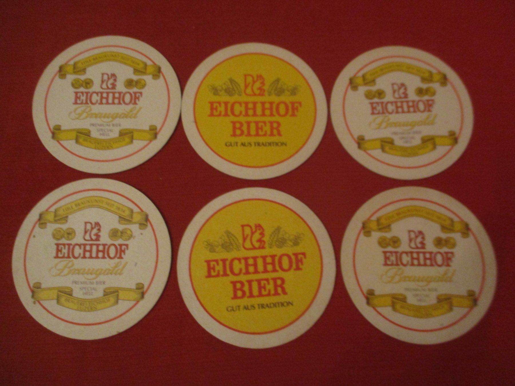 Eichhof Dessous de verre: Bierdeckel Brauerei Eichhof Luzern – D'occasion à Birsfelden par alles-muss-raus 1