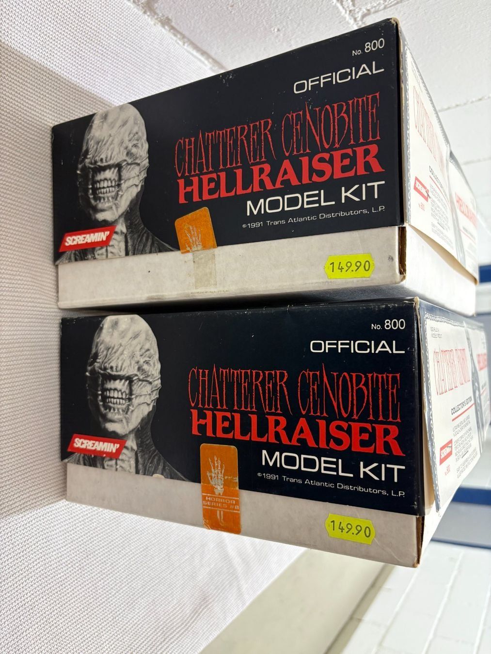 Statuette: Neu 2 HELLRAISER Chatterer Cenobite Figur/Bausatz Screamin' – Nuovo e nell'imballaggio originale da Ottenbach venduto da TimelessEmotions. 5
