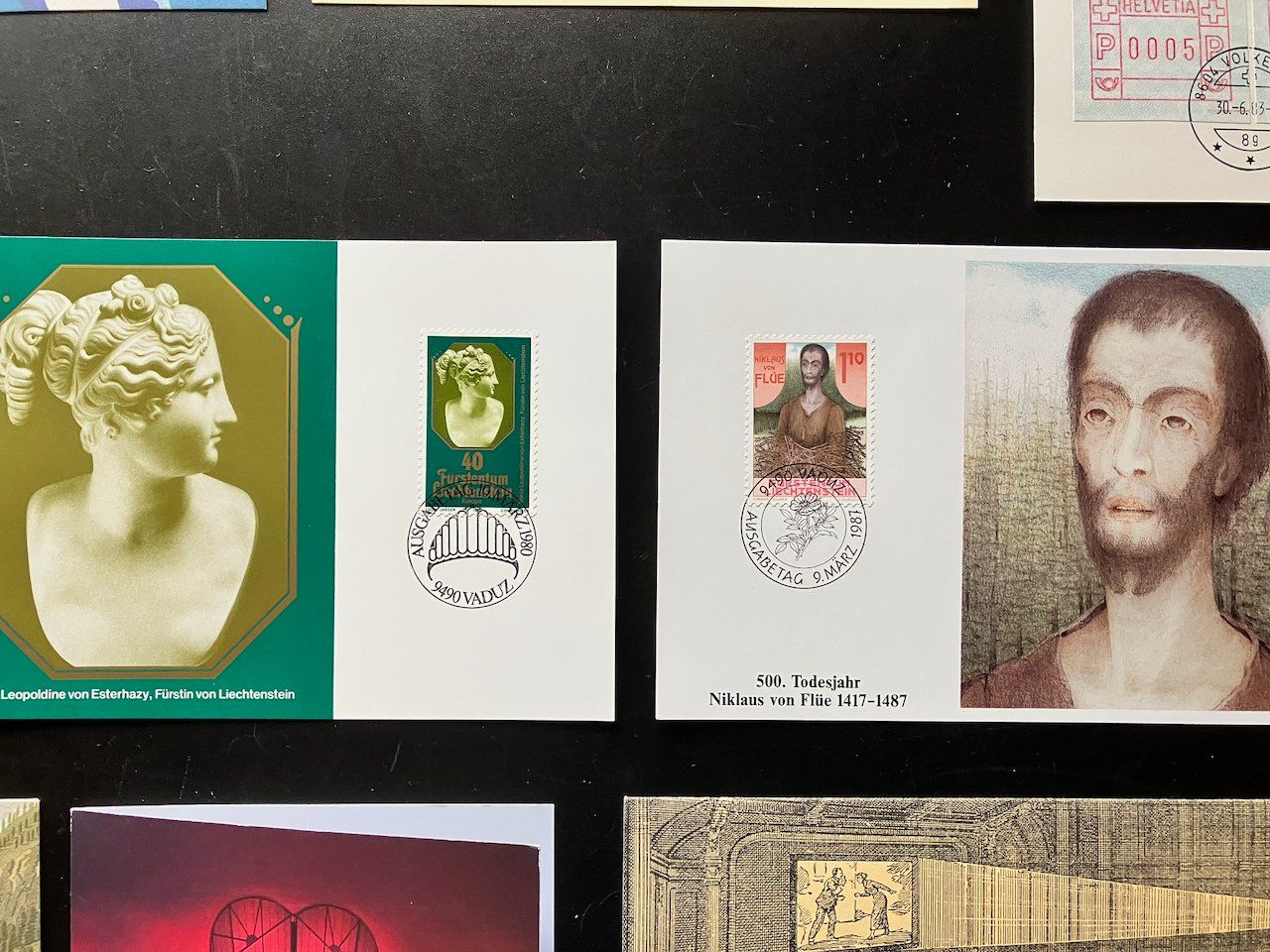 Tutti i francobolli: Maximumkarten und PTT-Folder 1979-96 – Usato da Nesslau venduto da zueri6 4