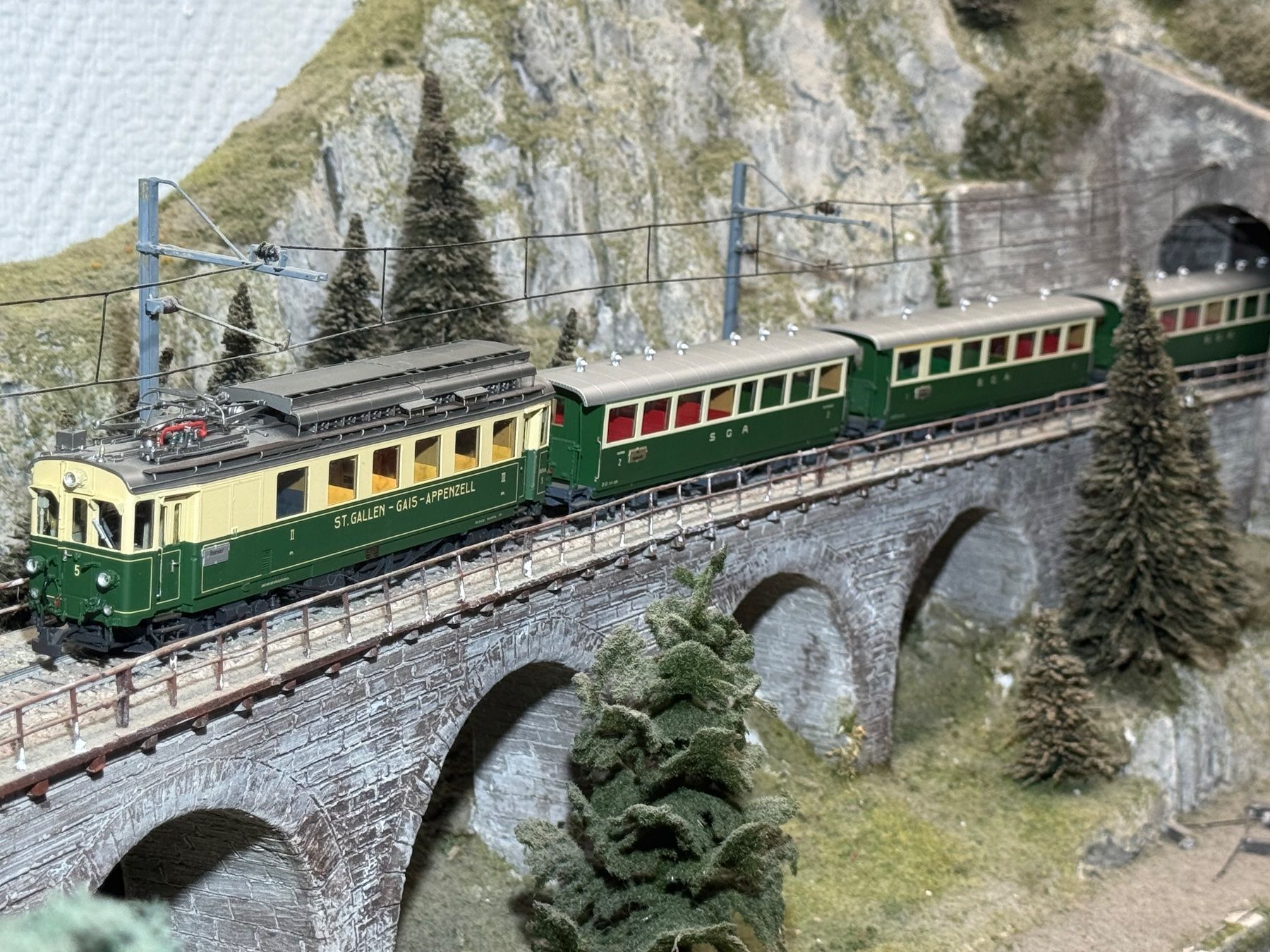 Lemaco Modellini di ferrovie: Lemaco SGA, No: 5 / Komposition 4-teilig – Nuovo (secondo la descrizione) da Krummenau venduto da ferrotech 3