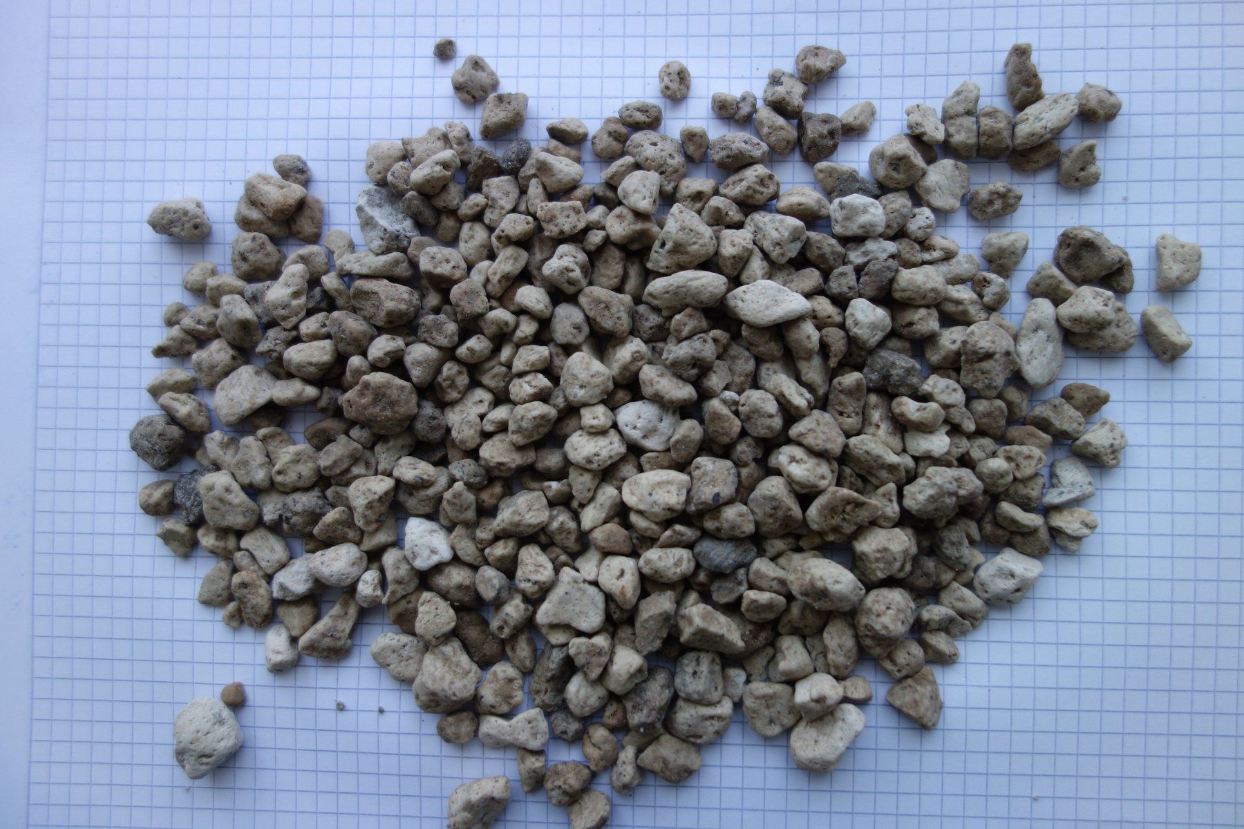 Bims Bimsgranulat 4-8 mm beige, Substrat für Pflanzen Erde (Neu und ...