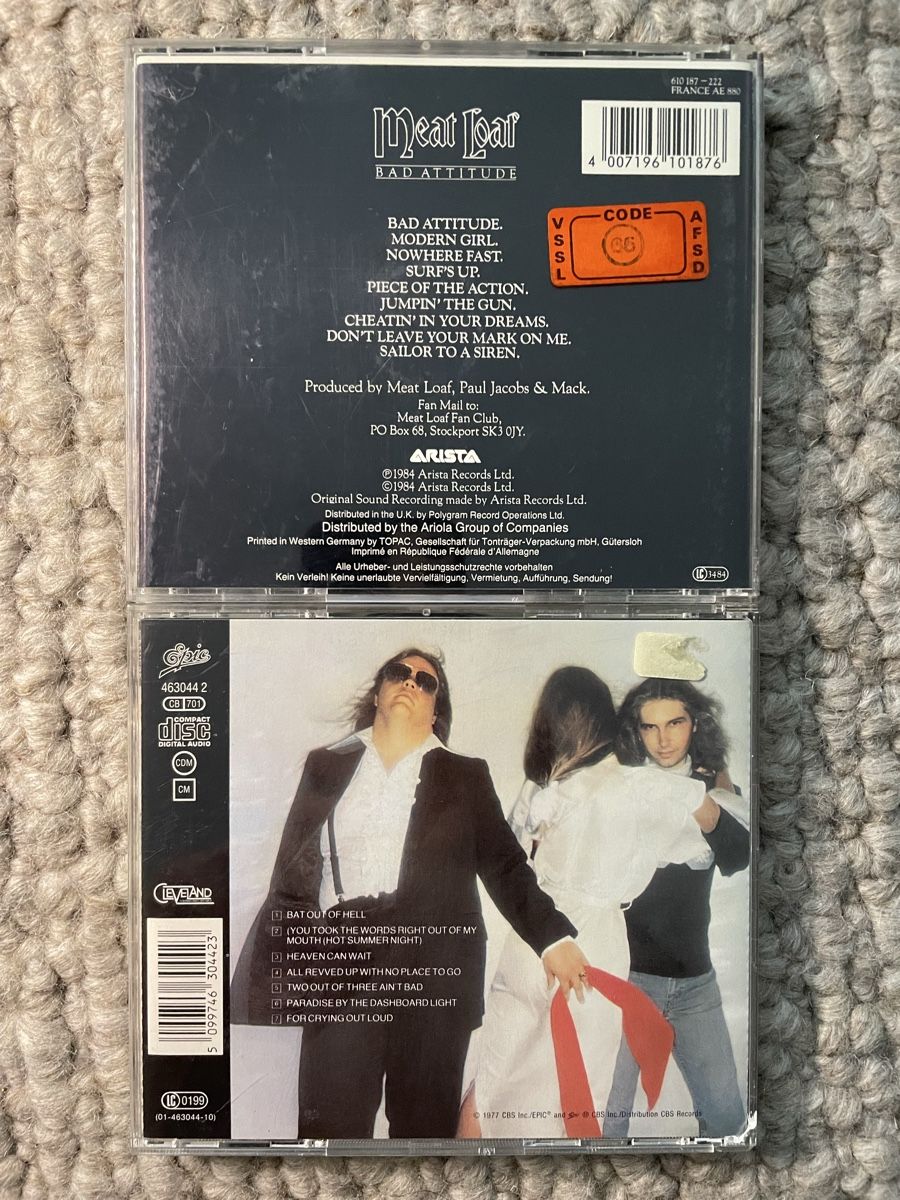 CDs: 2x Meat Loaf – Neuf (Voir description) à Reinach AG par trigger7811 1