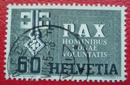 1945, PAX Nr.268 sauber von ...NEDORF, gut gezähnt !