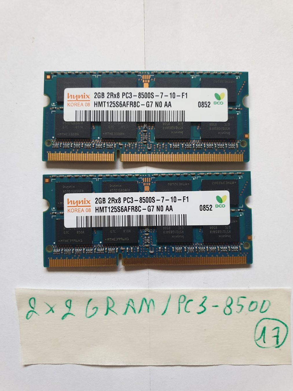 Memoria / RAM: 2x2Gram / 8500 – Usato da Moudon venduto da Amaroli7