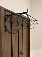 Garderobenpaneel Holzoptik mit Schuhschrank gebraucht