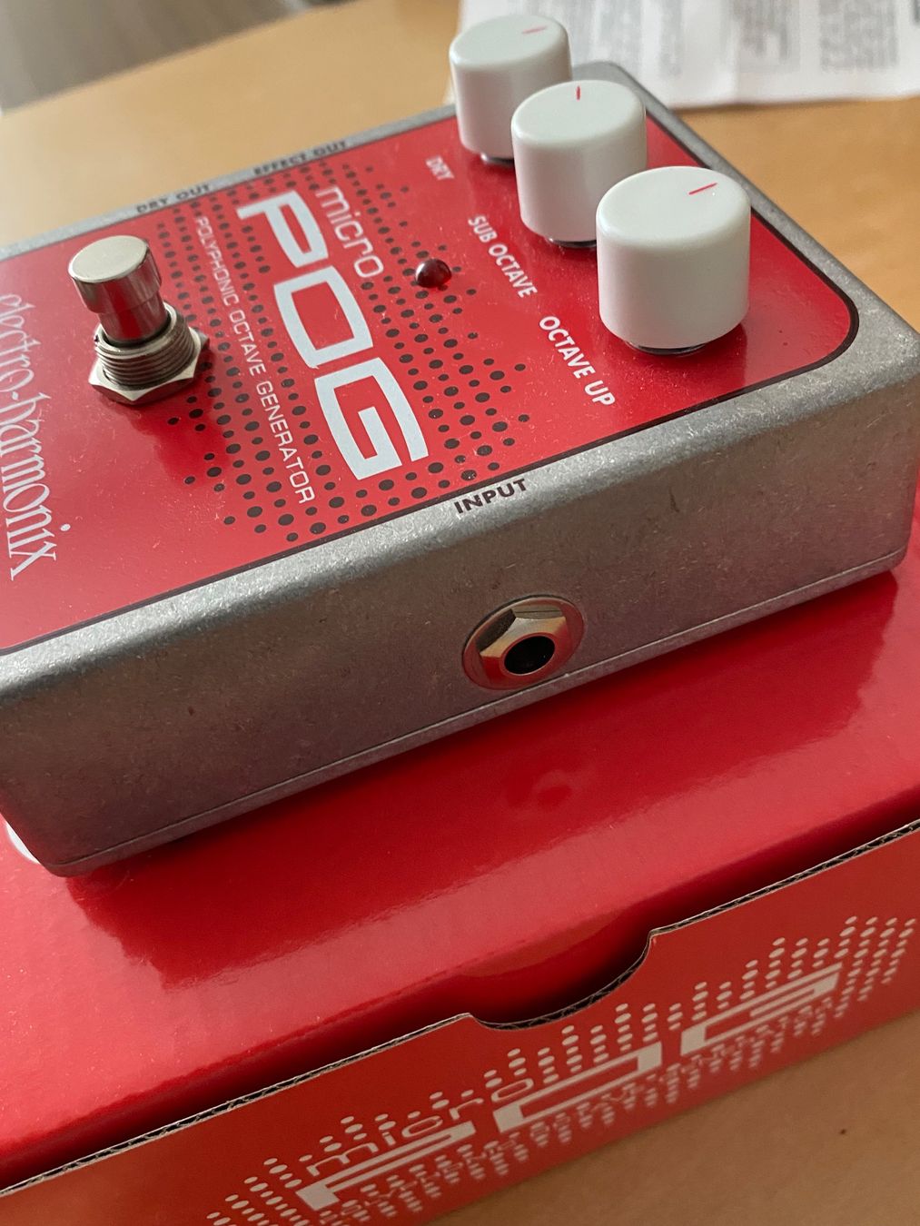 Electro-Harmonix Strumenti musicali: Electro-Harmonix Micro POG Polyphonic Octave Generator – Usato da Affoltern am Albis venduto da Megablues 3