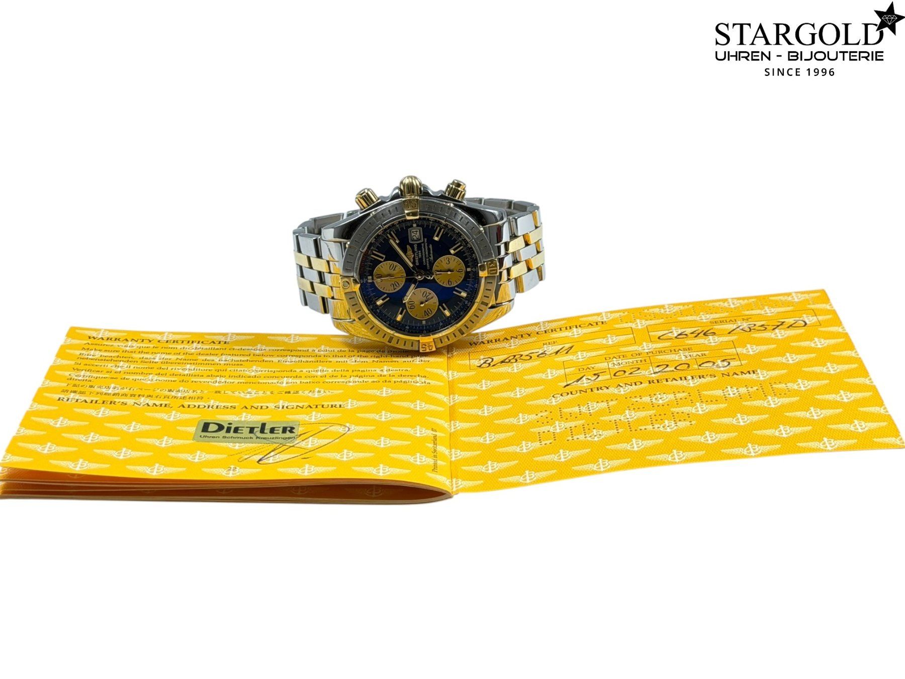Breitling Montres: Breitling Chronomat Evolution - B1335611 – D'occasion à Zürich par Stargold-Uhren 1