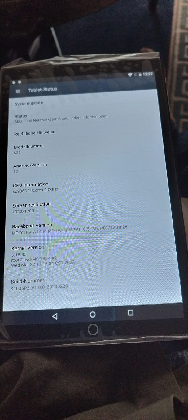 Tablet PC: tablet 10,1 zoll android 8-256 google play – Nuovo e nell'imballaggio originale da wila venduto da audi48 2