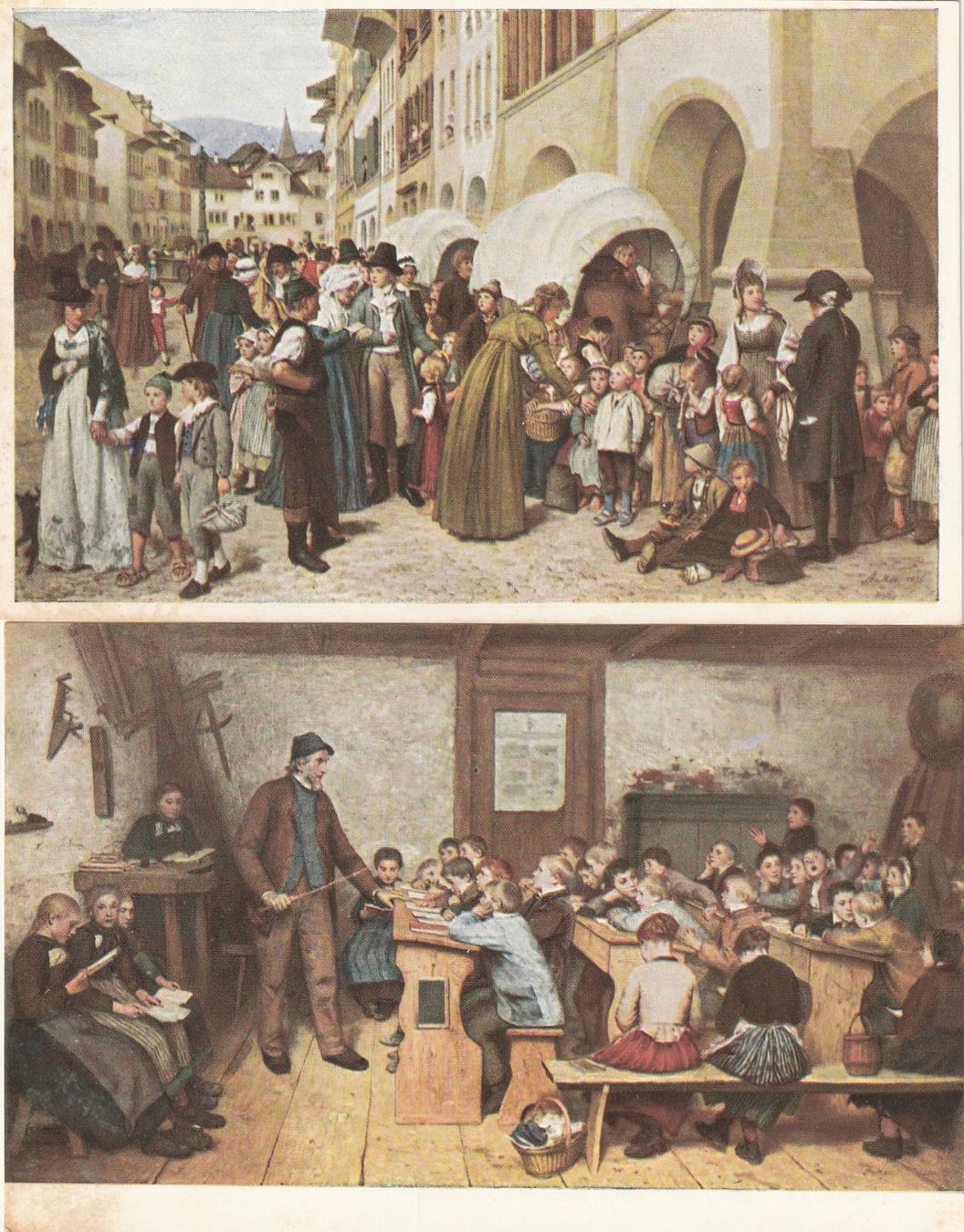 Cartoline postali: 5 Ak Pro Juventute Albert Anker – Usato da Rorschacherberg venduto da fratovi2 1
