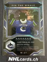 Fin The Whale NHL Mascot Insert Card