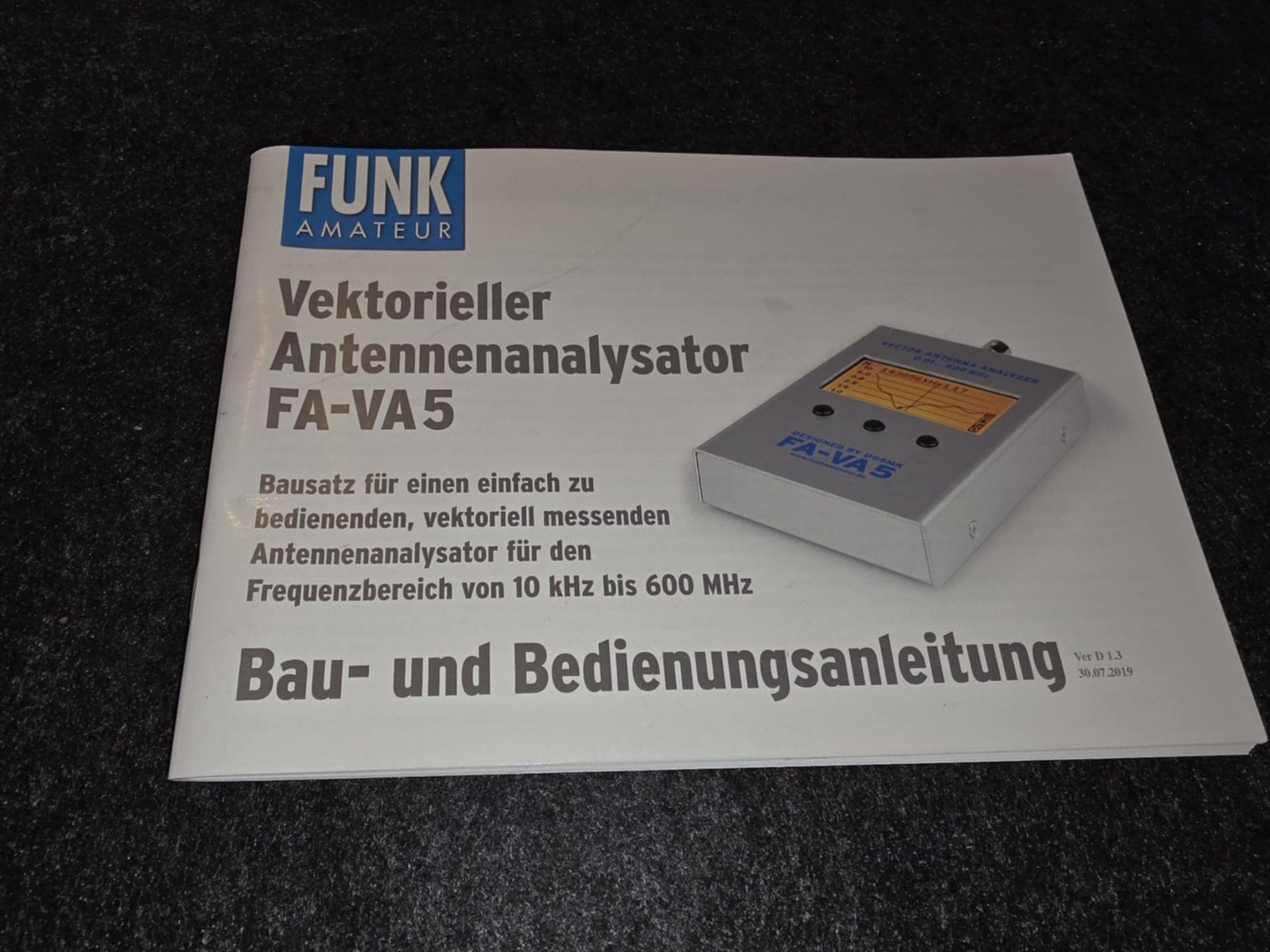 Misurare: Antennenanalysator/SWR messgerät. – Usato da Näfels venduto da HB9GIM 3