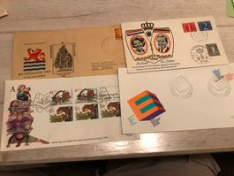 37 FDC - Spanien, Portugal, BeNeLux, Fra, Monaco (200-26)