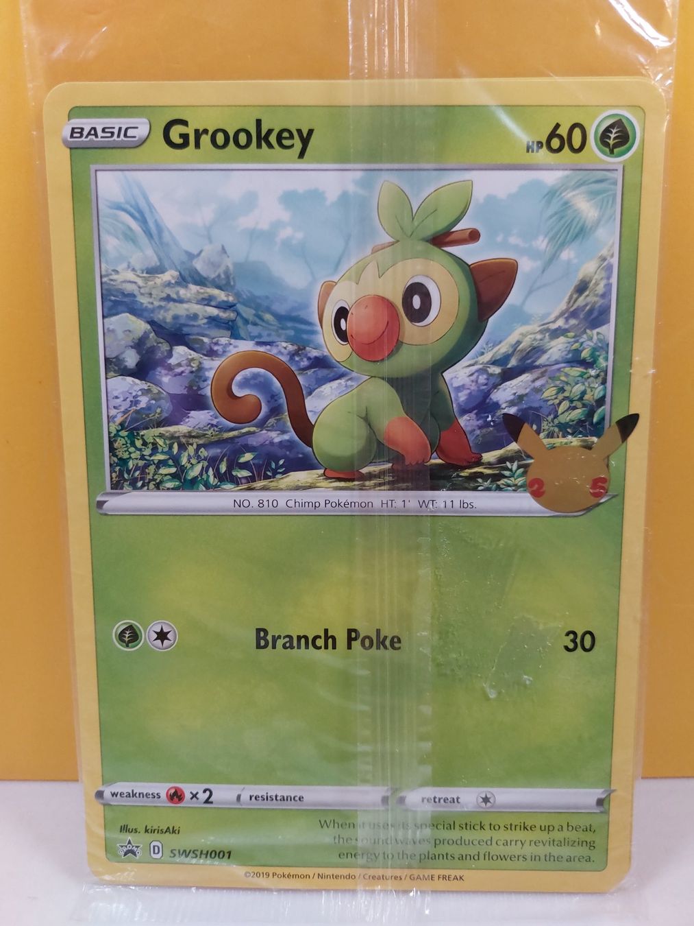 Pokémon Sammelbilder & Trading cards: Pokémon 25 Jahre; 3 XL Karten Grookey-Scoorbunny-Sobble NEU – Neu und originalverpackt aus St.Gallen von TinasBauundSpiel