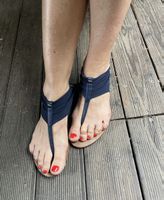 Sandali Lacoste Blu-tg39.5/40 Estivi Comodi Eleganti