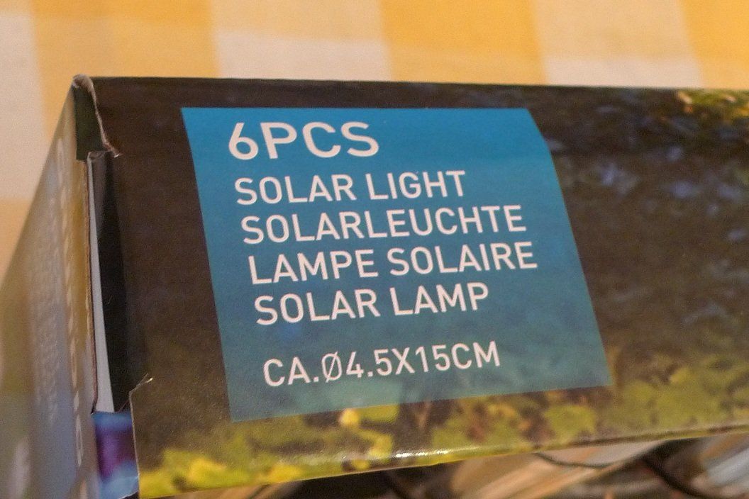 Lampade: Solar-Lampen 3. – Nuovo e nell'imballaggio originale da Bern venduto da bn1640 1