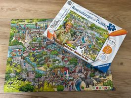 Ravensburger Tiptoi Puzzle Im Zoo 100 Teile gebraucht