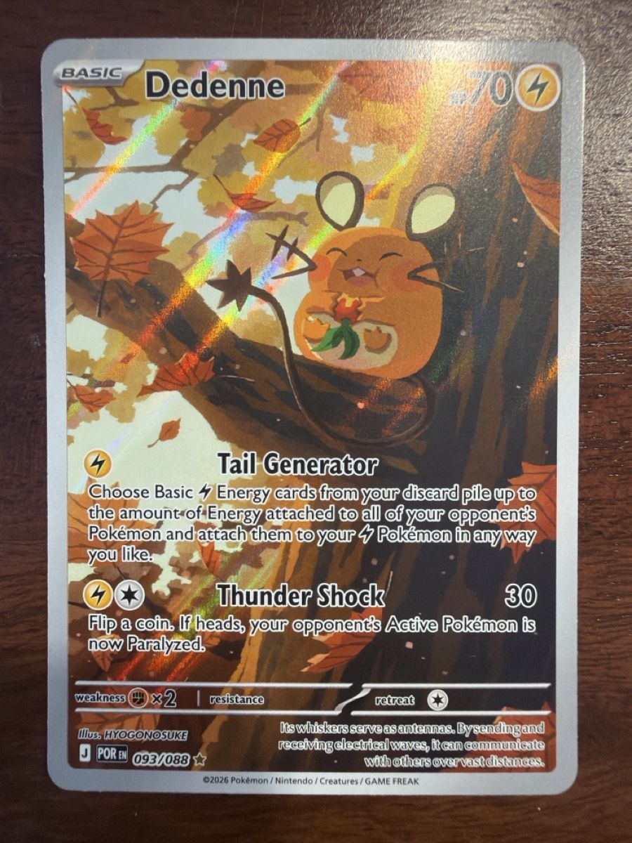 Pokémon Sammelbilder & Trading cards: Dedenne (POR 093) – Neu (gemäss Beschreibung) aus Emmenbrücke von Pack_Ripper