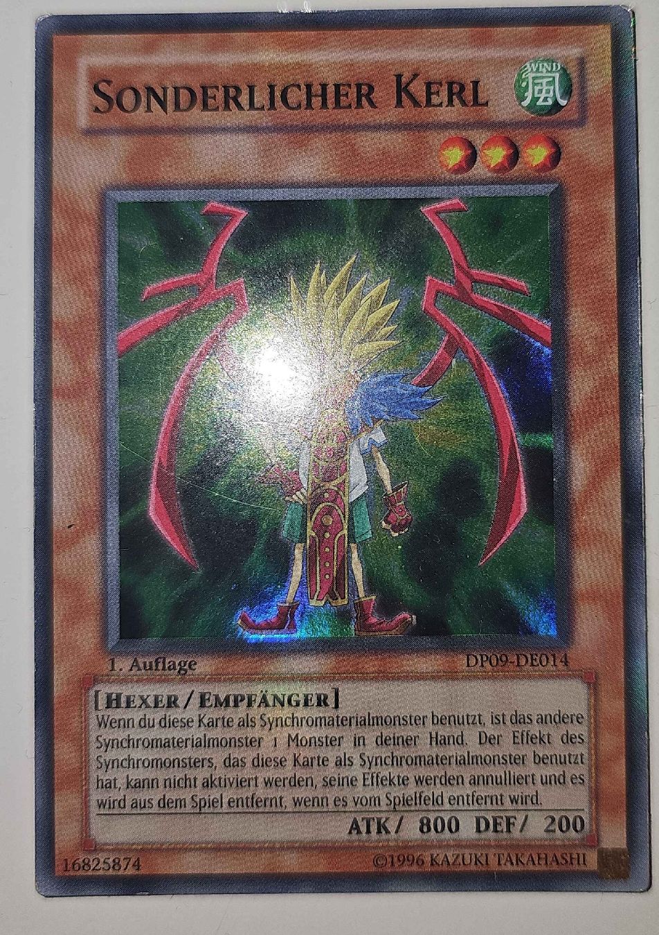 Yugioh Carte collezionabili: Sonderlicher Kerl DP09-DE014 1.Auflage – Usato da Gossau SG venduto da KingofRingx3
