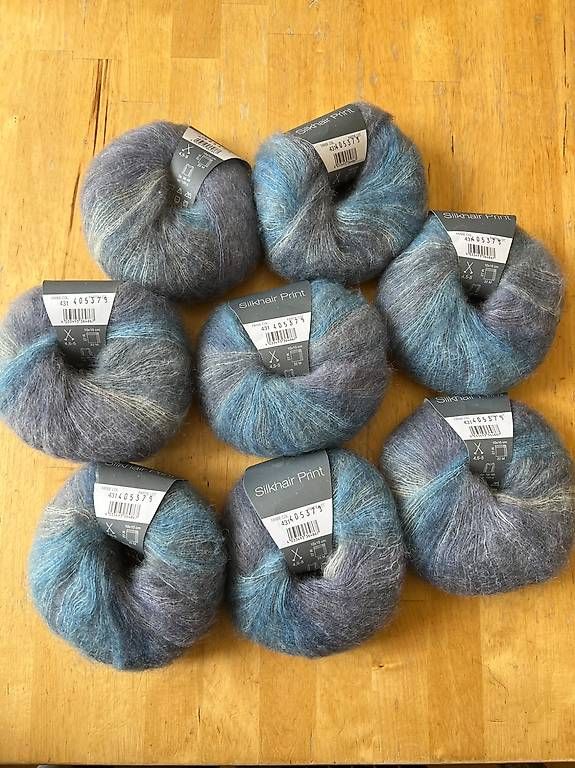 Lana: Wolle - Lana Grossa Silkhair Print – Usato da Zürich venduto da cla_r5cj