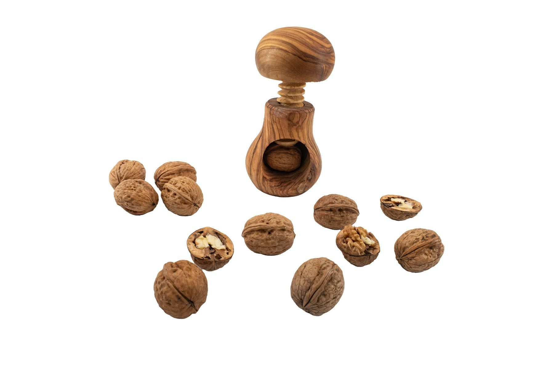 Elettrodomestici da cucina: Olivenholz Deluxe Nussknacker Pilz – Nuovo e nell'imballaggio originale da Pfäffikon ZH venduto da justnatur 6