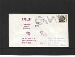 1969 Apollo Brief gelaufen nach Kalifornien