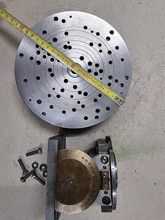 Schaublin Altro per industria metallurgica: Schaublin 102  W20 Planscheibe 200mm – Usato da Zihlschlacht venduto da Fan2002 2