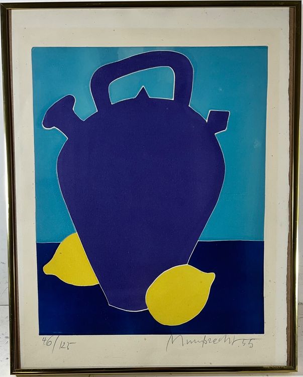 Walter Rudolph Mumprecht (1918-2019) Lithographie, Handsig. (Gebraucht ...
