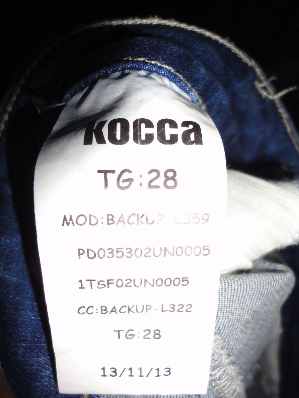 Jeans: Jeans Kocca 28 – Usato da Sirnach venduto da spilo01 2