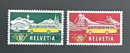 1953 Sondermarken Alpenpost ʘ 314, 315