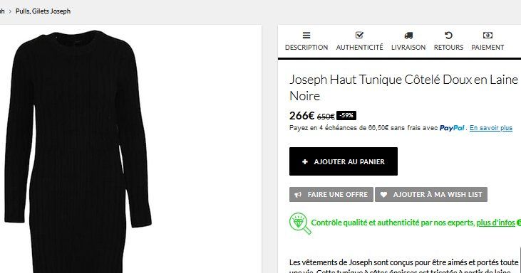 Tuniken: Joseph Leinentunika / tunique en lin .38 – Gebraucht aus Collonges von Auganien 8