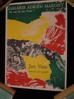 plakat litho jan voss, oeuvres sur papier, galerie maeght