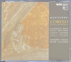 MONTEVERDI, CONCERTO VOCALE, RENE JACOBS - L'ORFEO (FAVOLA I
