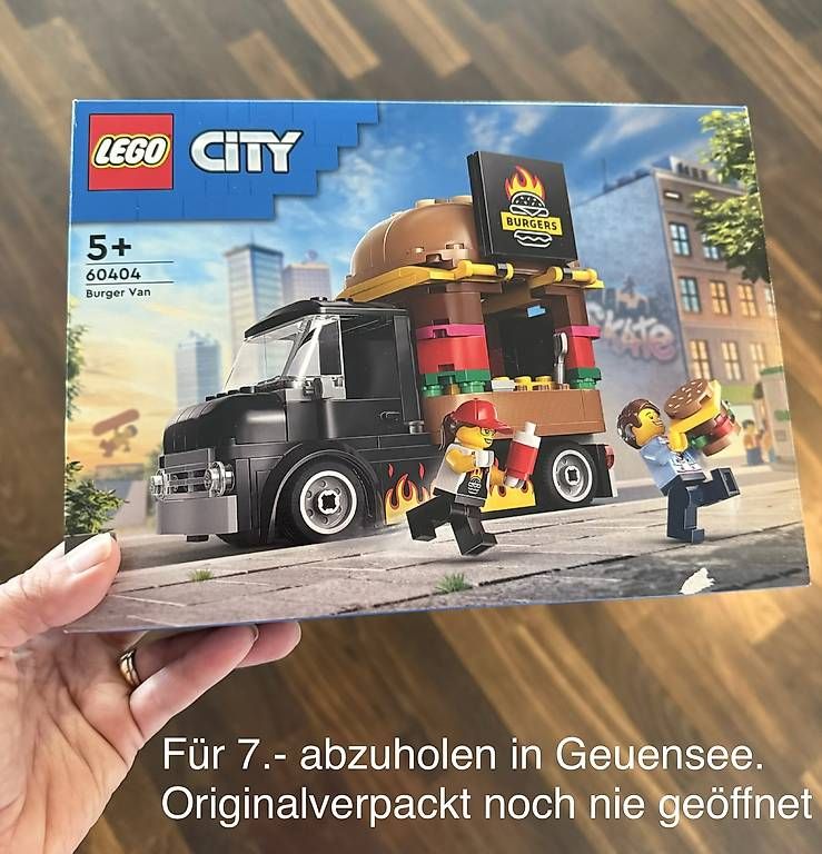 Baukästen: Lego Burger Van 60404 – Neu und originalverpackt aus Geuensee von Liebesbekenntnis