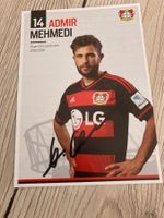 Admir Mehmedi Original Autogrammkarte Bayer Leverkusen