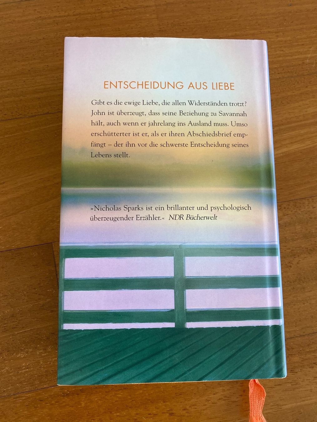 Bücher: 2 Bücher Nicholas Sparks – Gebraucht aus Freidorf TG von sito75 3