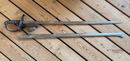 Antiker Degen mit Verzierungen, , Kavallerie-Degen CH