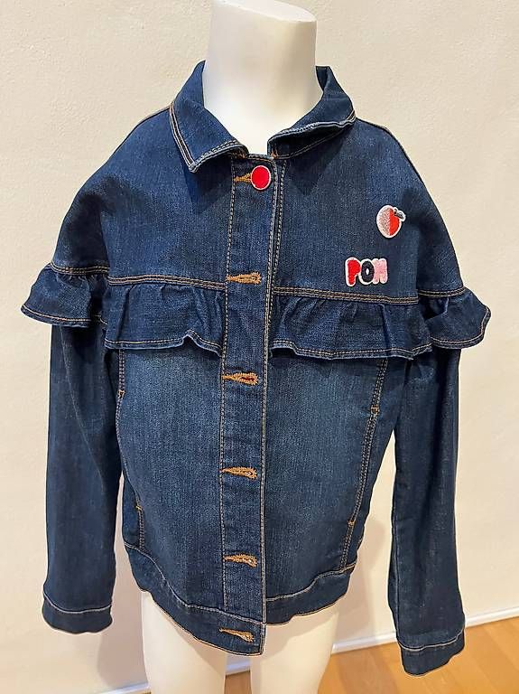 Giacche & Cappotti: Catimini Jeansjacke Gr.10  – Usato da bern venduto da denkalh