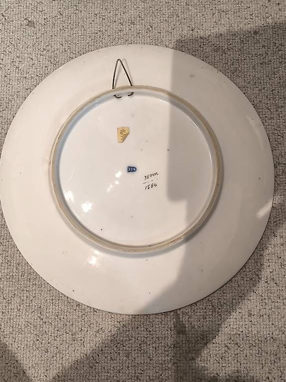 Piatti: Wiener Teller Hand bemalt um 1850 – Usato da Arnegg venduto da Philips3 3