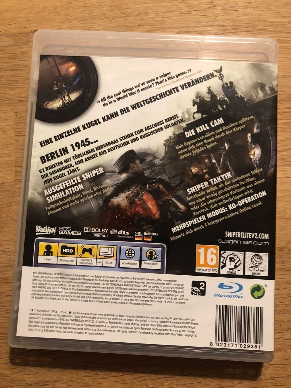 Sony Giochi: Sniper Elite für Sony PS3 – Usato da Kestenholz venduto da Inna09 1