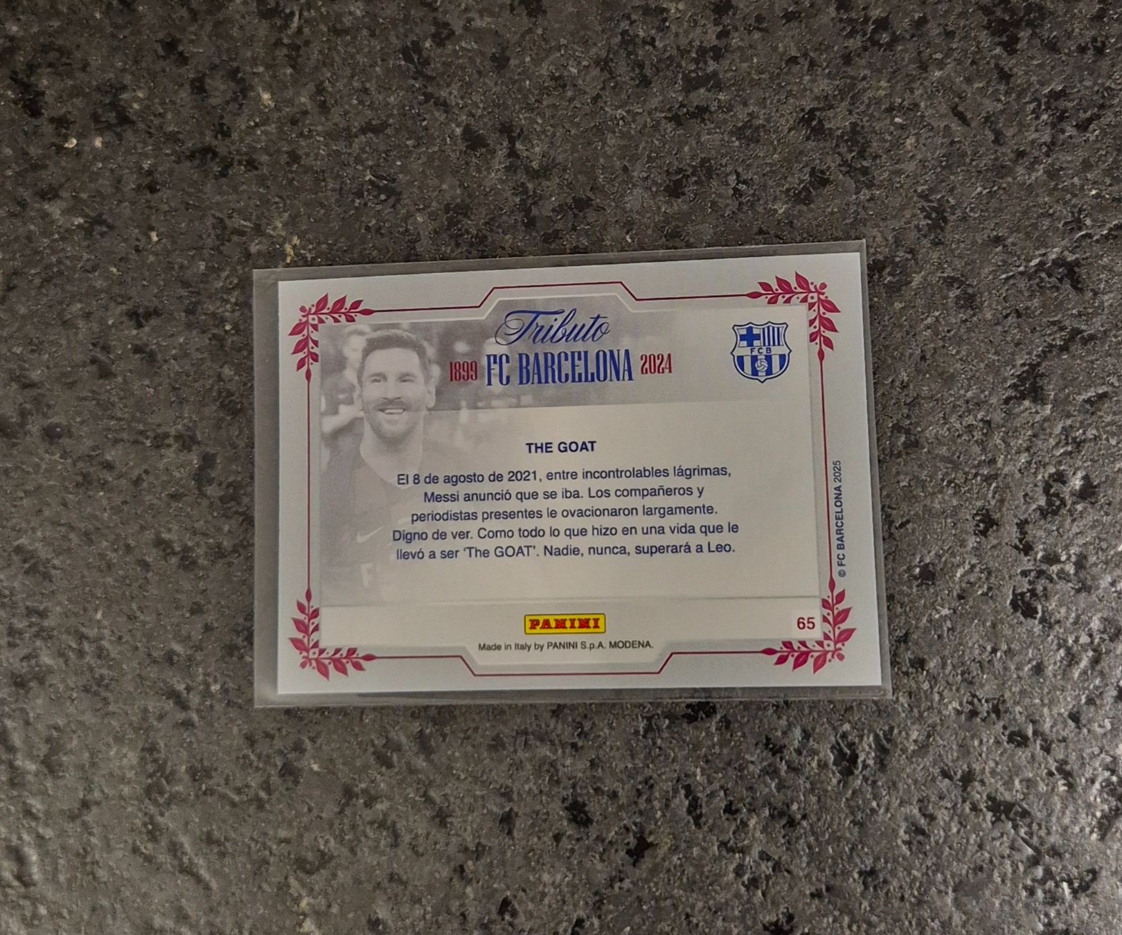 Topps Carte collezionabili: Lionel Messi - Barcelona - Panini – Nuovo (secondo la descrizione) da Burg AG venduto da Danoe 1